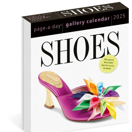 Shoes PageADay Gallery Calendar 2025