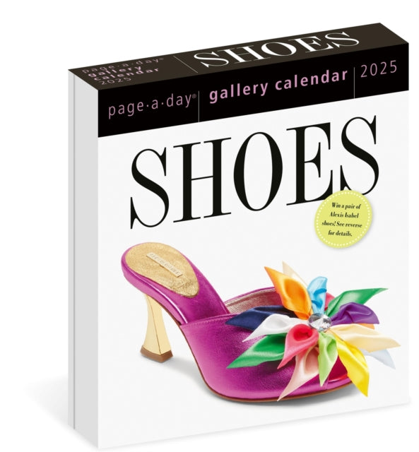 Shoes PageADay Gallery Calendar 2025