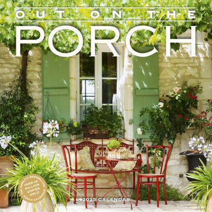 Out on the Porch Wall Calendar 2025