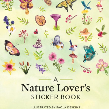 A Nature Lovers Sticker Book