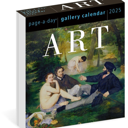 Art PageADay Gallery Calendar 2025