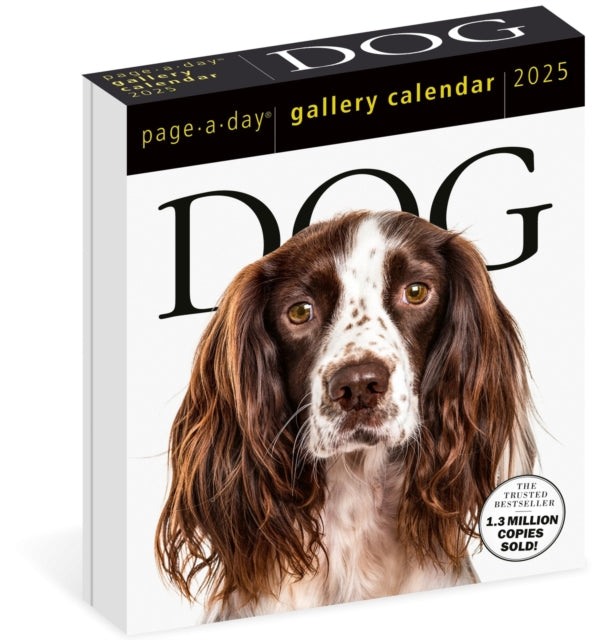 Dog PageADay Gallery Calendar 2025