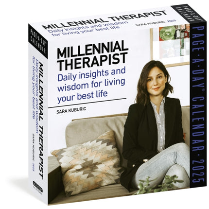 Millennial Therapist PageADay Calendar 2025