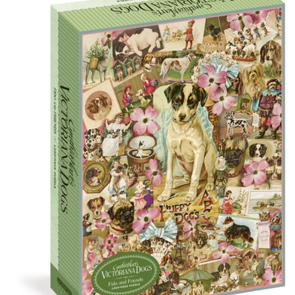 Cynthia Harts Victoriana Dogs Fido and Friends 1000Piece Puzzle