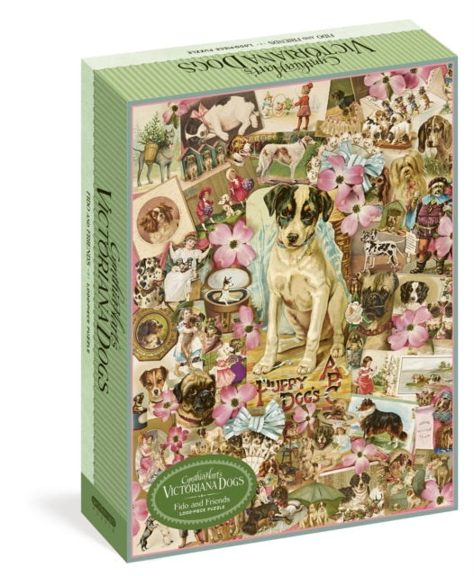 Cynthia Harts Victoriana Dogs Fido and Friends 1000Piece Puzzle