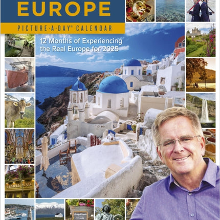 Rick Steves Europe PictureADay Wall Calendar 2025