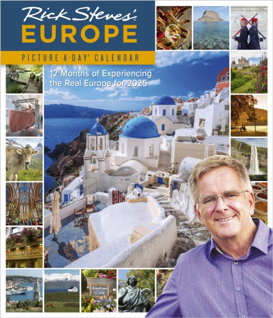 Rick Steves Europe PictureADay Wall Calendar 2025