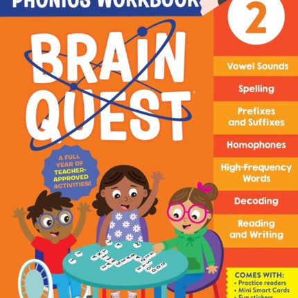 Brain Quest Phonics Workbook Grade 2