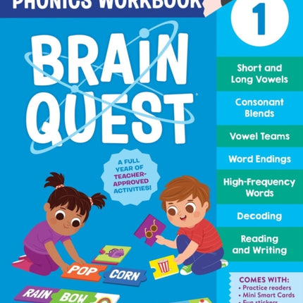 Brain Quest Phonics Workbook Grade 1