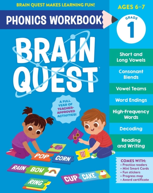 Brain Quest Phonics Workbook Grade 1