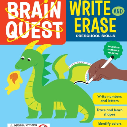 Brain Quest Write and Erase Preschool Skills