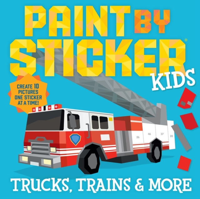 Paint by Sticker Kids Vehicles