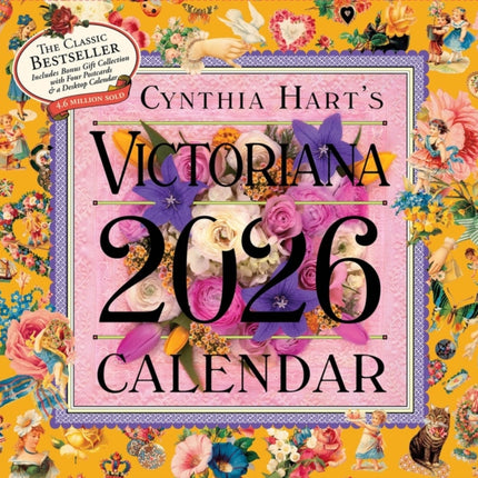 Cynthia Harts Victoriana Wall Calendar 2026