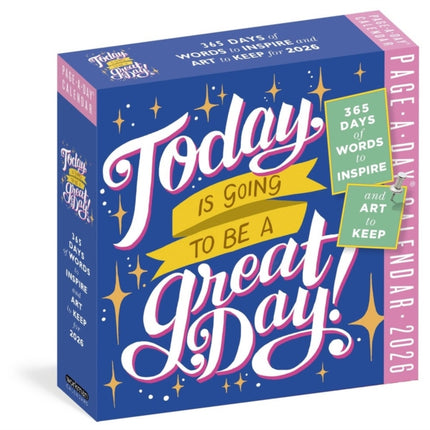 Today Is Going to Be a Great Day PageADay