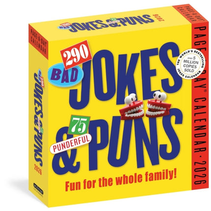 290 Bad Jokes  75 Punderful Puns PageADay