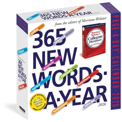 365 New WordsAYear PageADay Calendar 2026