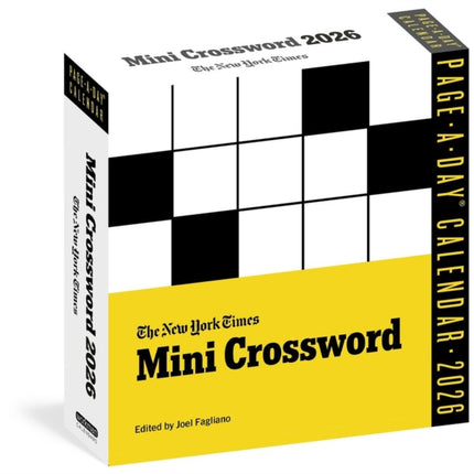 New York Times Mini Crossword PageADay Calendar