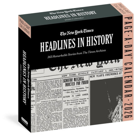 New York Times Headlines in History PageADay