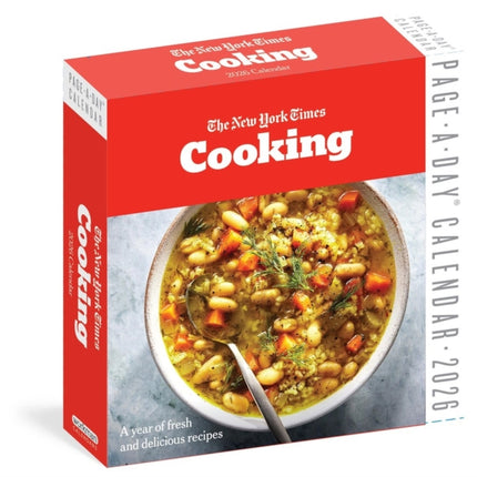 New York Times Cooking PageADay Calendar 2026