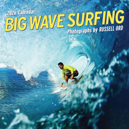 Big Wave Surfing Wall Calendar 2026