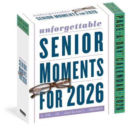 Unforgettable Senior Moments PageADay Calendar