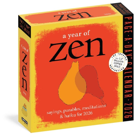 Year of Zen PageADay Calendar 2026