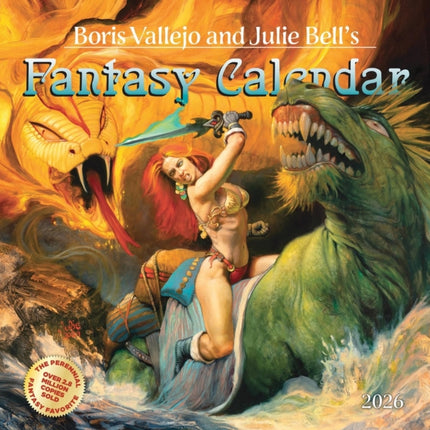 Boris Vallejo and Julie Bells Fantasy Wall