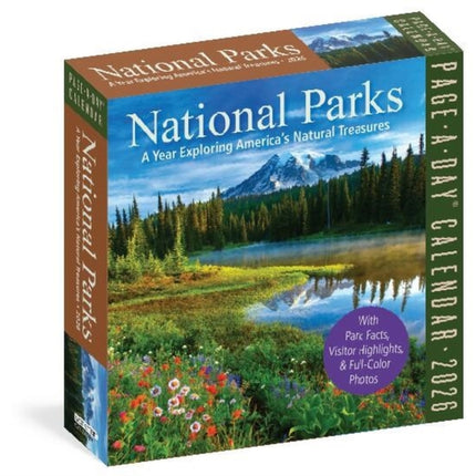 National Parks PageADay Calendar 2026