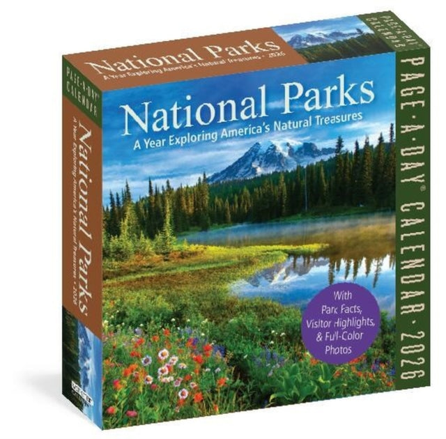 National Parks PageADay Calendar 2026