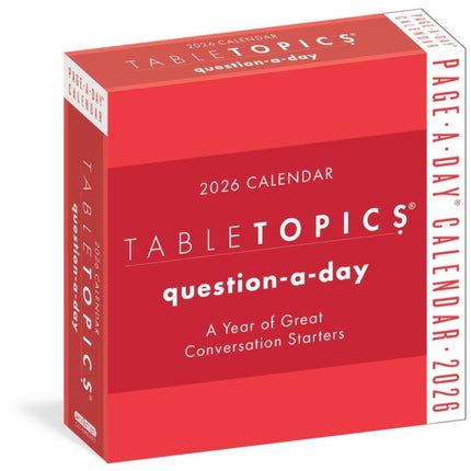 Question a Day PageADay Calendar 2026