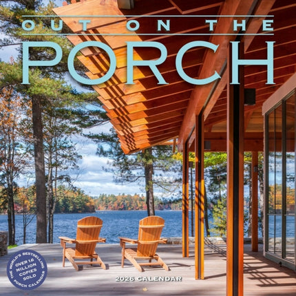 Out on the Porch Wall Calendar 2026