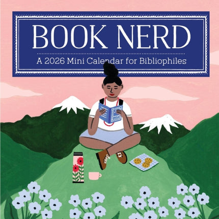Book Nerd Mini Wall Calendar 2026
