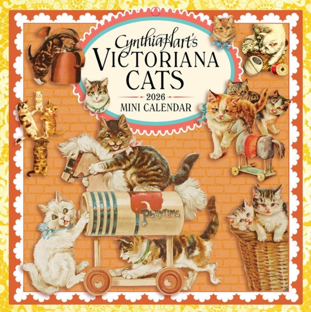 Cynthia Harts Victoriana Cats Mini Wall Calendar