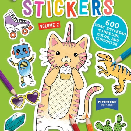 Color Your Own Stickers Volume 2