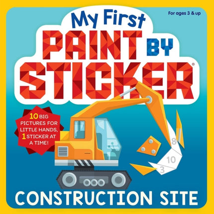 My First Paint by Sticker Construction Site