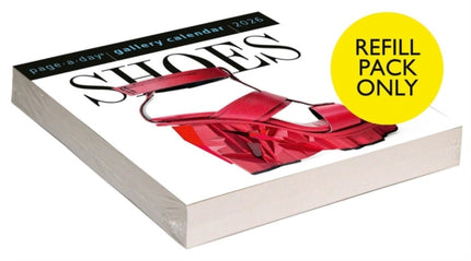 Shoes PageADay Gallery Calendar Refill Pack 2026