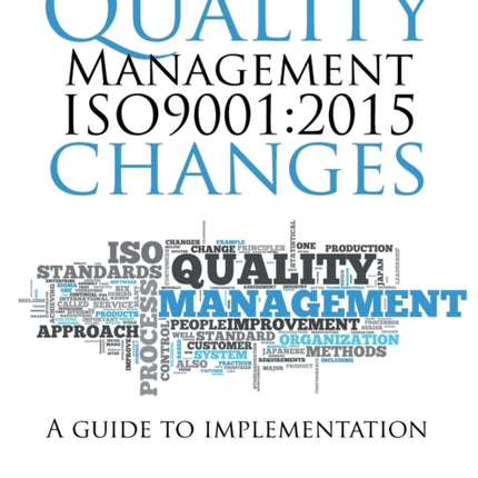 Quality Management ISO9001: 2015 changes: Quality Management ISO9001:2015 changes