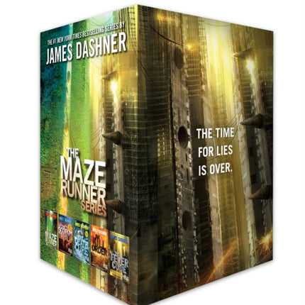 The Maze Runner Series Complete Collection Boxed Set (5-Book)