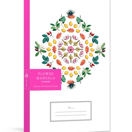 Flower Mandala Week-at-a-Glance Diary