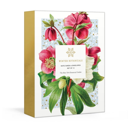 Winter Botanicals: 12 Note Cards and Envelopes