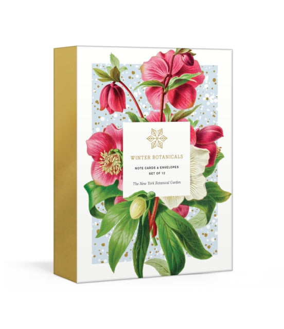 Winter Botanicals: 12 Note Cards and Envelopes