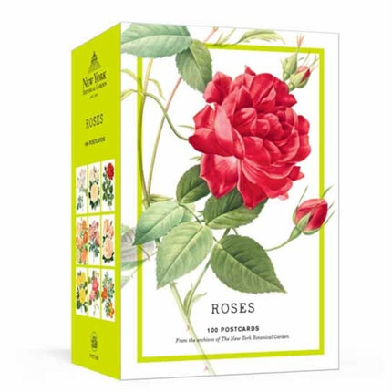 Roses: 100 Postcards from the Archives of The New York Botanical Garden