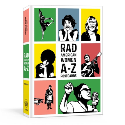 Rad American Women A-Z Postcards