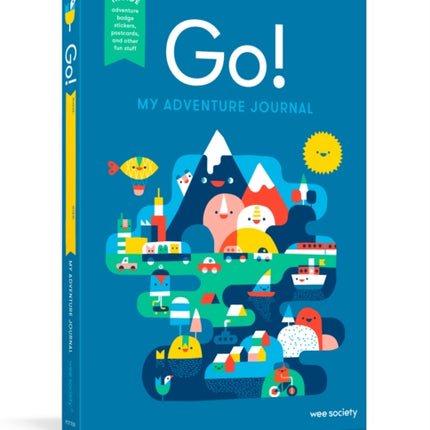 Go! Blue: A Kids' Interactive Travel Diary and Journal