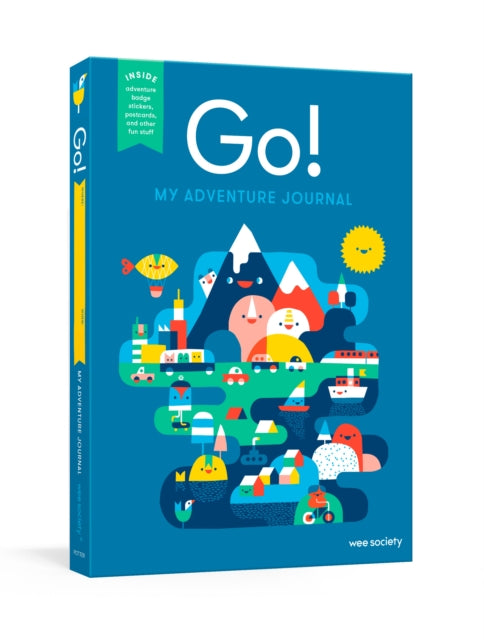 Go! Blue: A Kids' Interactive Travel Diary and Journal