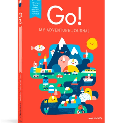 Go! Red: A Kids' Interactive Travel Diary and Journal