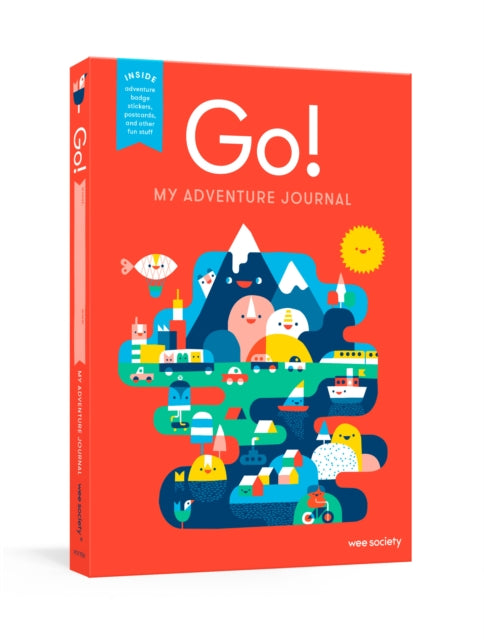 Go! Red: A Kids' Interactive Travel Diary and Journal