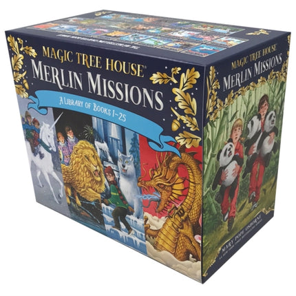 Magic Tree House Merlin Missions Books 1-25 Boxed Set