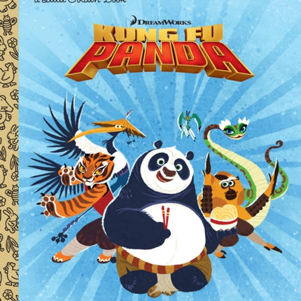 Dreamworks Kung Fu Panda Golden Books Little