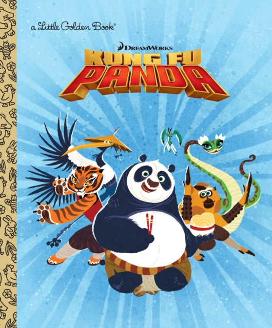 Dreamworks Kung Fu Panda Golden Books Little